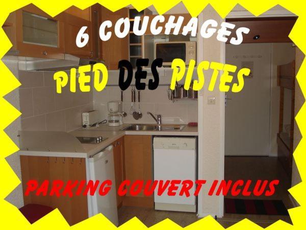 Appartement Au Pied Des Pistes La Mongie Buitenkant foto